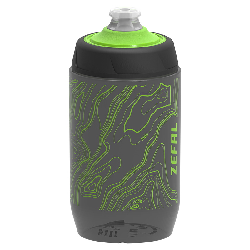 Zéfal Sense Pro 50 Drikkedunk 500Ml - Grøn/Grå Tilbehør > Drikkedunke